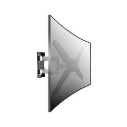 Aluminum Full-motion Curved TV Wall Mount 
