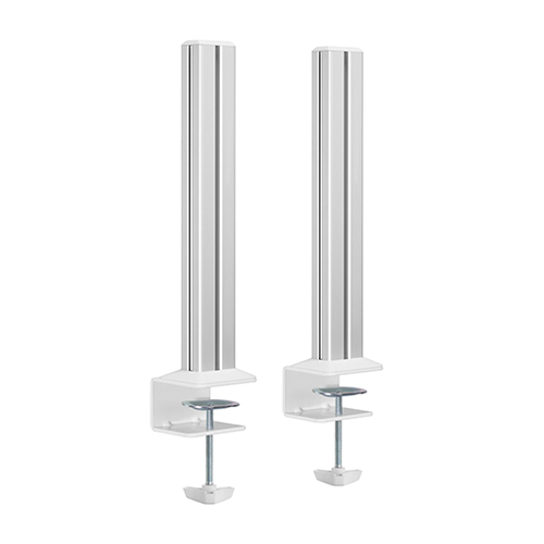 Aluminum Slatwall Desk Mounting Column SW02-5 Work with Slatwall Panel for Creating Desk-Mounted Slat Wall System from china(chinese)