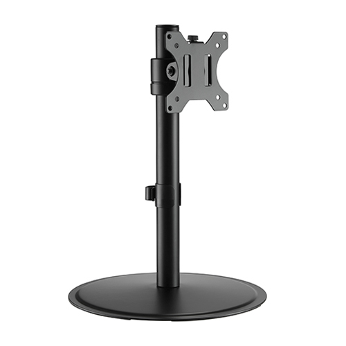 Articulating Pole Mount Single Monitor Stand LDT40-T01 Fit Most 17”-32” Monitors from china(chinese)