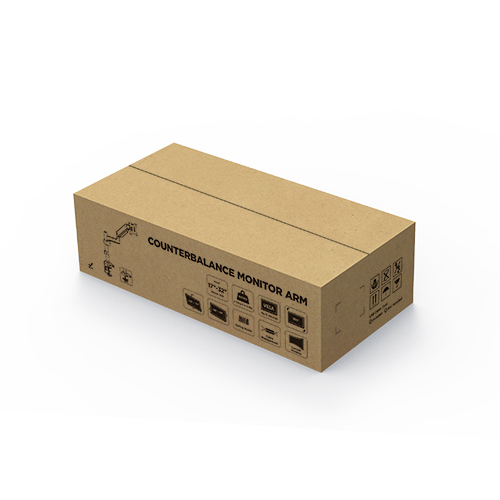 Single Monitor Pole Mounted Premium Aluminum Spring-Assisted Monitor Arm  LDT53-C012P For most 17"-32" Monitors from china(chinese)