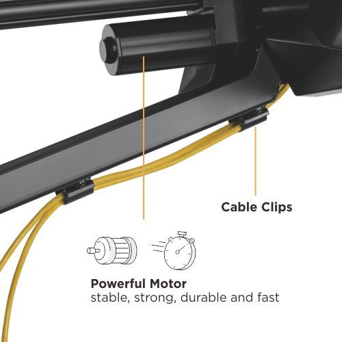 Motorized Fireplace Mantel TV Mount LPA53M-461 Fits Most 37"-70" TVs from china(chinese)