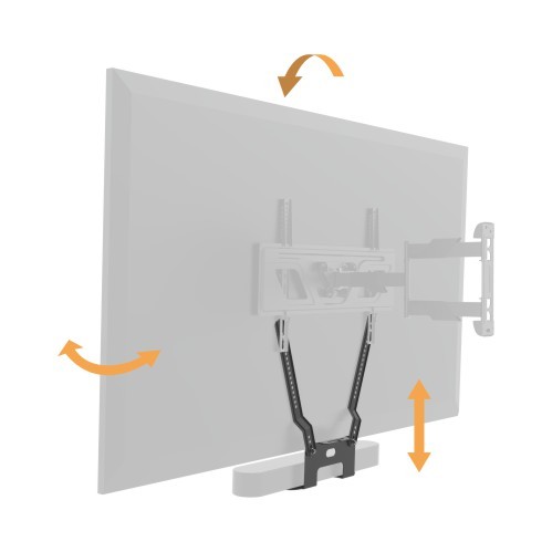 SOPORTE PARA SONOS® BEAM COMPATIBLE CON SOPORTE TV DE MOVIMIENTO COMPLETO  SB-61 Solución Uno para Todos Sonos® Beam from china(chinese)