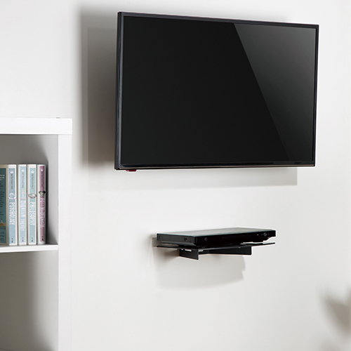 Economy Steel & Tempered Glass Wall Mount  DVD-17P For DVD players/AV components from china(chinese)