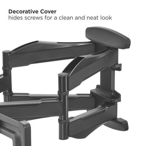 スタイリッシュなフルモーションテレビ壁掛け金具 LPA75-466 45kg/99lbsまでのほとんどの37"-80"テレビ用 from china(chinese)