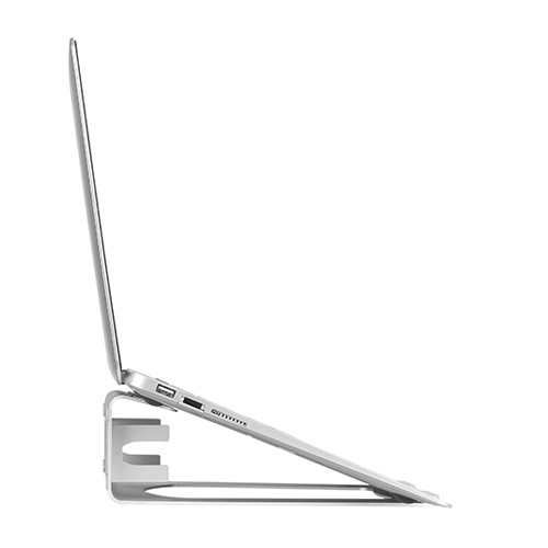 SOPORTE AJUSTABLE PARA PORTÁTIL DE ALUMINIO 2 EN 1 AR-6 Más que un elevador para portátil from china(chinese)