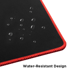 Gaming Mouse Pad with Stitched Edges
