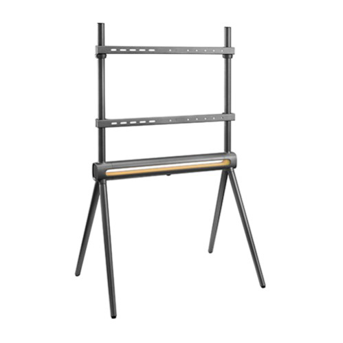 Scandinavian Easel Studio TV Floor Stand with RGB Light FS29-46F-02L Create the Ambience from china(chinese)