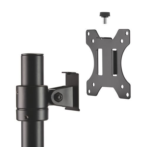 Articulating Pole Mount Single Monitor Stand LDT40-T01 Fit Most 17”-32” Monitors from china(chinese)