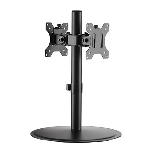 Articulating Pole Mount Single Dual Monitors Stand LDT40-T02 Fit Most 17”-32” Monitors from china(chinese)