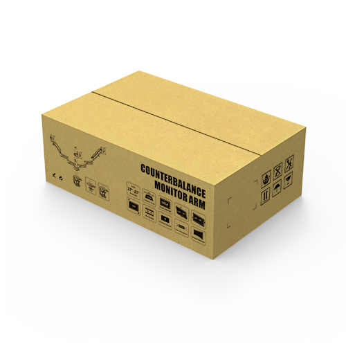 Triple Monitors Pole-Mounted Epic Gas Spring Aluminum Monitor Arm LDT37-C036P For Most 17"-27" Monitors from china(chinese)