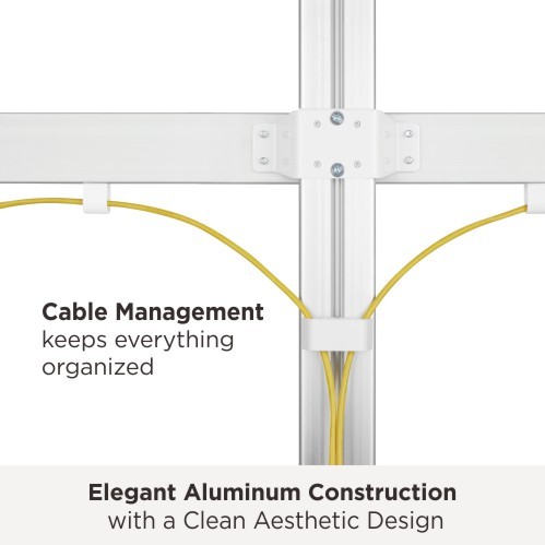 Quad Screens Heavy-Duty Aluminum Monitor Arms LDT38-C04 For Most 17"-32" Monitors from china(chinese)
