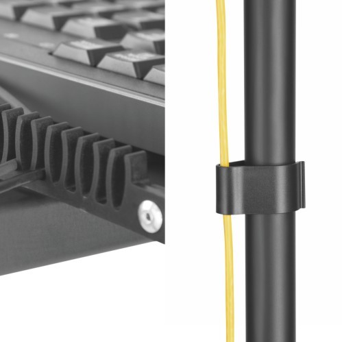 Height Adjustable Mobile Computer Workstation with Monitor Mount FWS04-1 For mobile or fixed computing and display needs. from china(chinese)