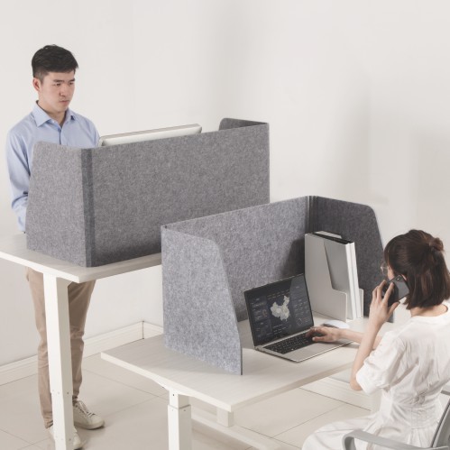 Desktop Polyester Fiber Privacy Panels AP01-13 Easily transform an open space into a productive workspace from china(chinese)