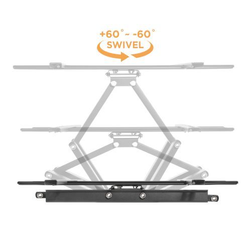 Outdoor Weatherproof Slim Articulating Full-Motion TV Wall Mount LPA36-466W Fits most 37”~80” TVs from china(chinese)