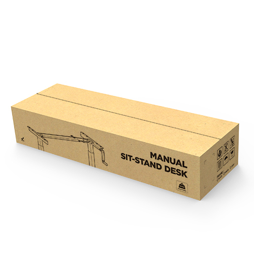 Economical Manually Adjustable Desk Frame (Standard) N08-22D Cost-Effective with Advanced Features from china(chinese)