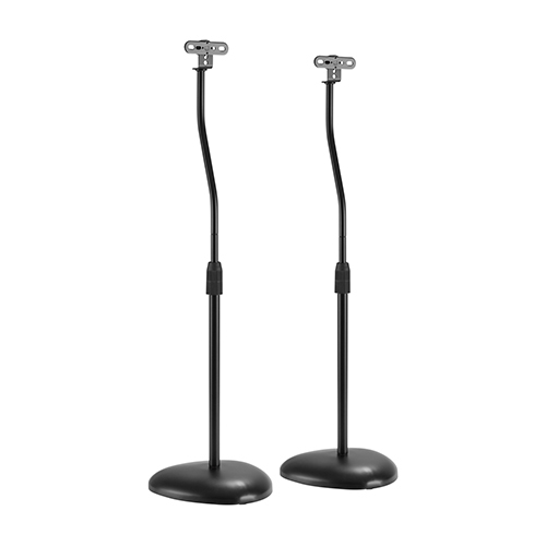 Height Adjustable Satellite Speaker Floor Stands SS-05 Perfect for most Satellite Speakers and Small Bookshelf Speakers from china(chinese)