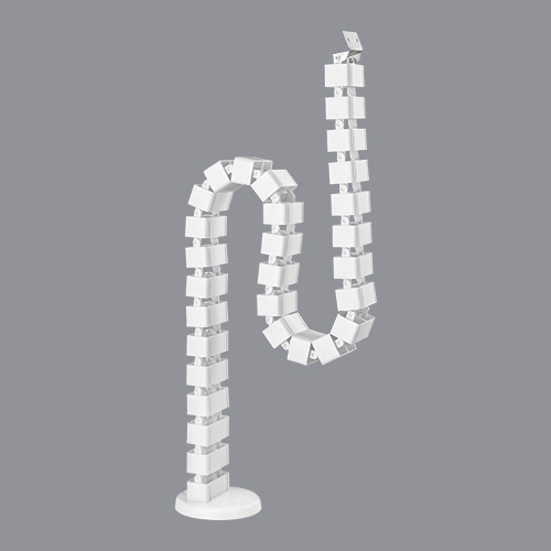 Quad Entry Vertebrae Cable Management Spine CC10-1 Great for Height Adjustable Sit-Stand Desk or Stationary Desk Cable Management from china(chinese)