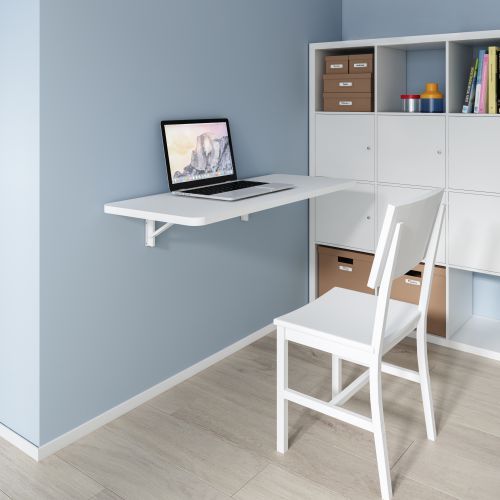 Wall-Mounted Folding Shelf (Medium) WAS01-1-T01 Perfect for Optimizing Storage Space from china(chinese)