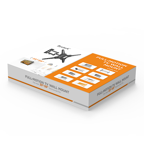 経済的なフルモーションテレビ壁掛け金具 LPA68-441 ほとんどの23''~55''のテレビに適合 from china(chinese)