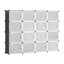 16-Cube Stacking Storage Organizer