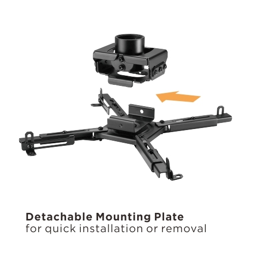 Universal Projector Interface Bracket PRB-20-H Compatible with North American Standard 1.5’’ NPT Pipe from china(chinese)