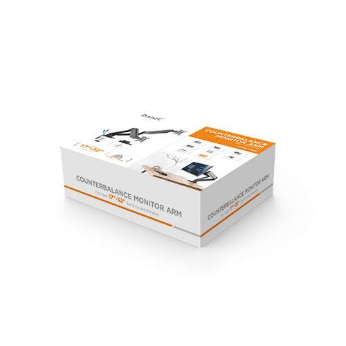 Premium Dual Monitors Aluminum Gas Spring Monitor Arm with USB Ports LDT26-C024U Adjust and Position Your Monitor - Perfect for Smaller Desktop from china(chinese)