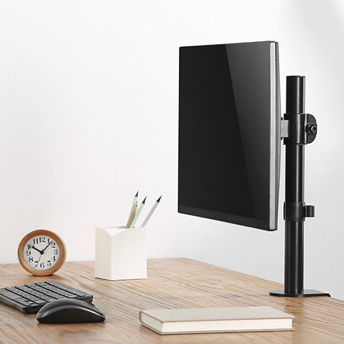 Single Monitor Premium Articulating Aluminum Monitor Arm LDT30-C01 Combining the elegance look and ergonomics from china(chinese)