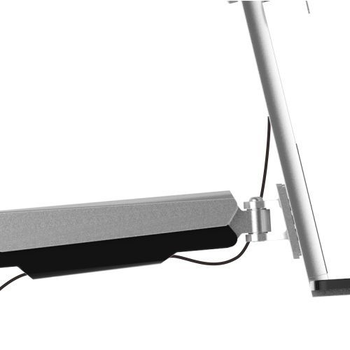 CPUホルダー付きシングルスクリーンクラシックガススプリング式コンピューター壁掛け金具 DWS02-W01 ほとんどの13''-32"LED/LCDモニター画面用 from china(chinese)