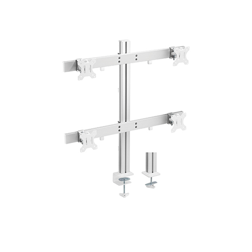 Quad Screens Heavy-Duty Aluminum Monitor Arms LDT38-C04 For Most 17"-32" Monitors from china(chinese)