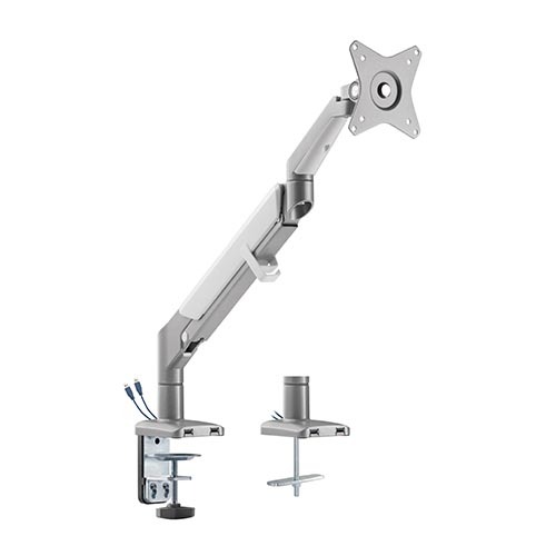 Single Monitor Space-Saving Gas Spring Monitor Arm with USB LDT44-C012U For Most 17''-32'' Monitors from china(chinese)