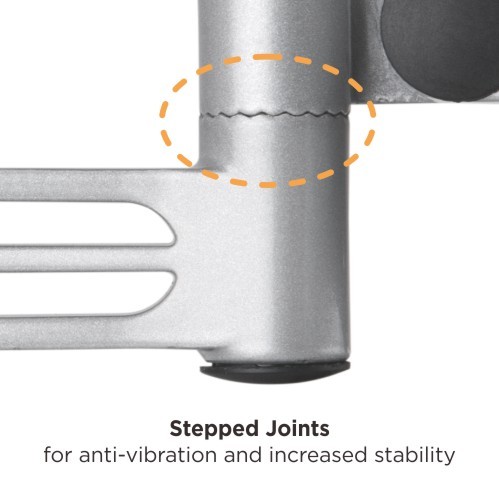 Lockable Aluminum Full-Motion RV TV Mount LDA37-111 For most 13”-32” Displays from china(chinese)