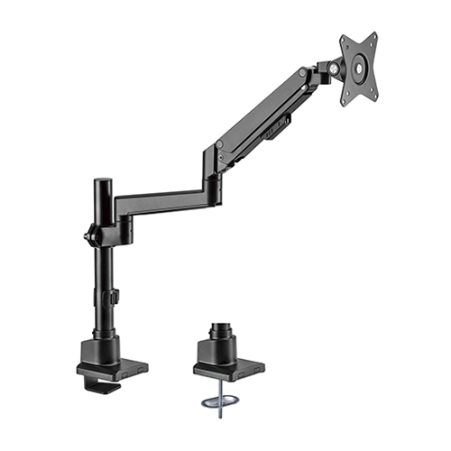 Single Monitor Pole-Mounted Thin Gas Spring Monitor Arm LDT62-C012P For most 17"~32" Monitors from china(chinese)