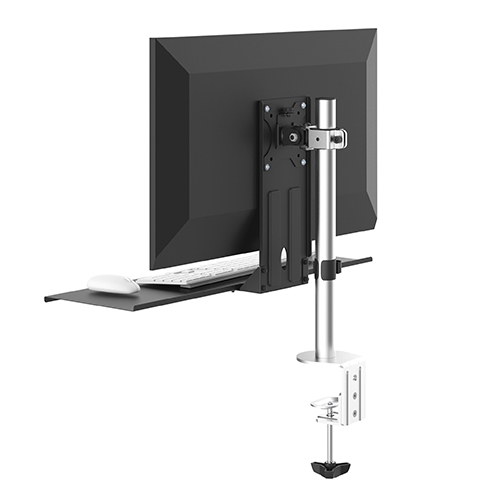 VESA Compatible Steel Keyboard Tray KBT-01 An easily assembled keyboard tray from china(chinese)