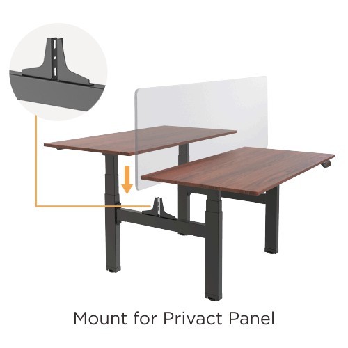 Quad Motor Back-to-Back Electric Sit-Stand Desk (Standard) M06-43D Design for Upgraded Lifting Experience! from china(chinese)