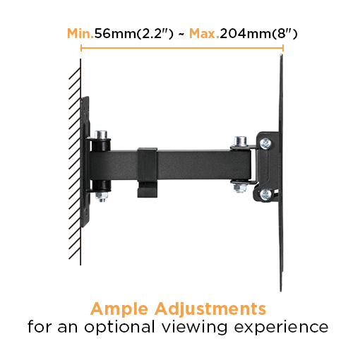 Economical Full-Motion TV Wall Mount LPA68-221 Fits Most 23"-43" TVs from china(chinese)