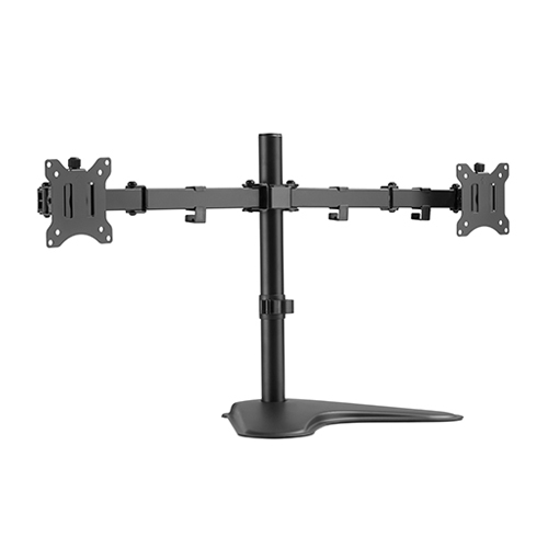 Dual Monitors Economical Steel Articulating Monitor Stand LDT42-T024 For Most 17"-32" Monitors from china(chinese)