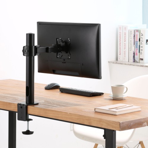 Single Monitor Affordable Steel Articulating Monitor Arm LDT33-C011 For most 17”-32” Monitors from china(chinese)