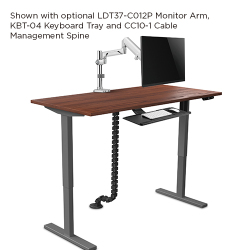 High Performance 2-Stage Dual Motor Sit-Stand Desk (Reversed)