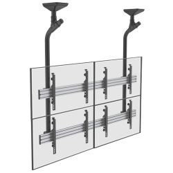 Four Screen Video Wall Ceiling Mount
