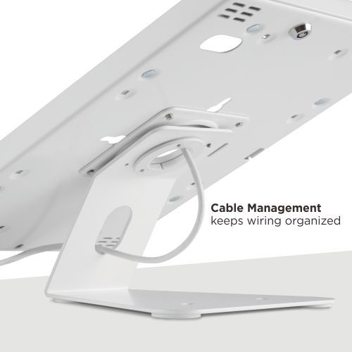 Anti-Theft Countertop/Wall Mount Tablet Kiosk for 9.7" iPad 5/6 & iPad Pro (1st), 10.2" iPad 7/8/9, 10.5”iPad Air (Gen 3)/ iPad Pro, 10.1" Samsung Galaxy Tab A (2019)  PAD32-05  Ideal for Trade Show, Store Display and More Public Places from china(chinese)