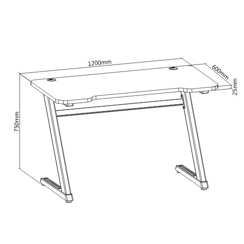 ESCRITORIO GAMING PARA COMPUTADORA EN FORMA DE Z GMD02-1 ¡Nunca es solo un juego y nunca es solo un escritorio! from china(chinese)