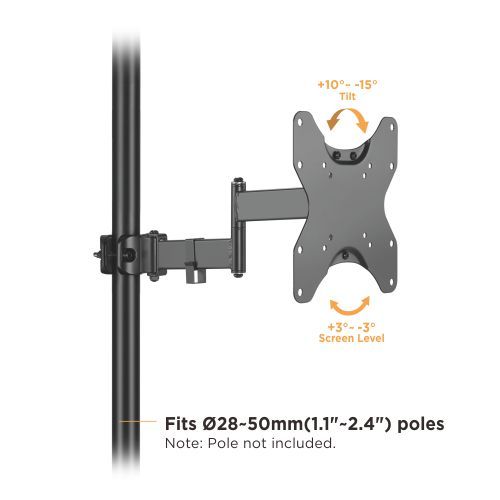 Full-Motion TV Pole Mount  LDA36-222 When Only a Pole Mount Will Do  from china(chinese)