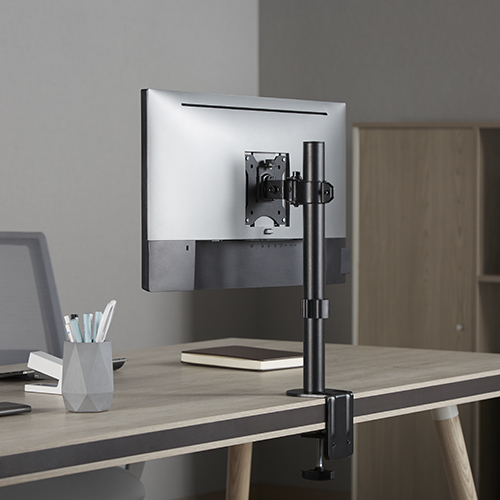 Pole Mount Single Monitor Mount LDT57-C01 For Most 17"-32" Monitors from china(chinese)