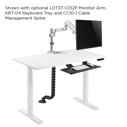 High Performance 2-Stage Dual Motor Sit-Stand Desk (Standard)