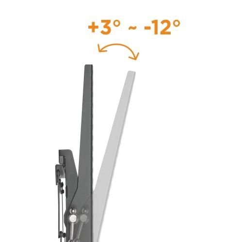 ヘビーデューティー折りたたみ式角度調節式テレビ壁掛け金具 LP59-46T 37"-80"テレビ用 from china(chinese)