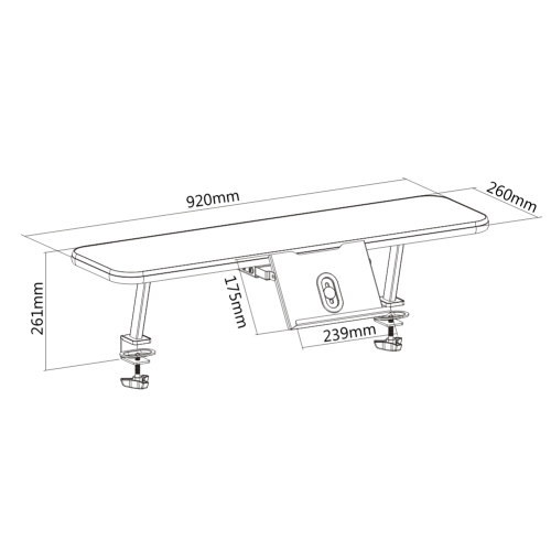 Extended Book Shelf with Book Holder E515 Compatible with Giant/Anchor Series from china(chinese)