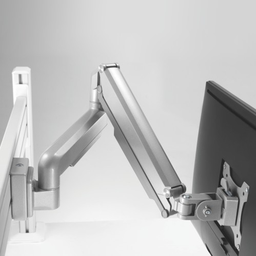 BRAZO PARA MONITOR DE RESORTE DE GAS DE ALUMINIO SW03-15 Para ajustar la altura del monitor sin esfuerzo from china(chinese)