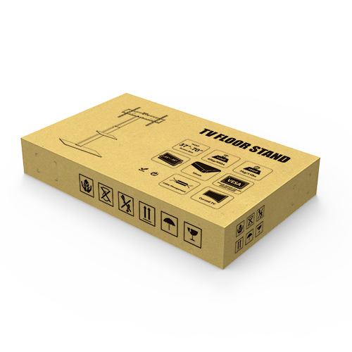 Swivel TV Floor Stand with Glass Base LDT03-17FL Support most 37"-70" LED, LCD flat panel TVs from china(chinese)