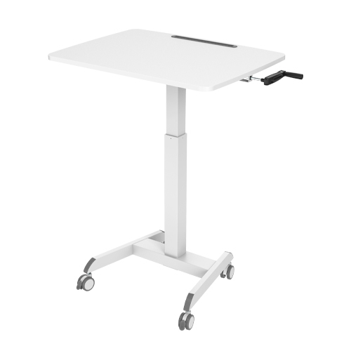 キャスター付き手動式高さ調節可能なワークステーション FWS08-4 アクティブなワークスタイルのための省スペースソリューション from china(chinese)
