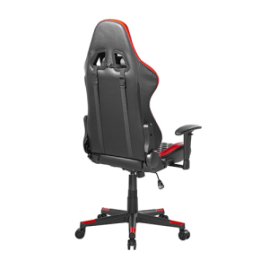 Large Diamond Quilted PU Gaming Chair with Headrest and Lumbar Support
